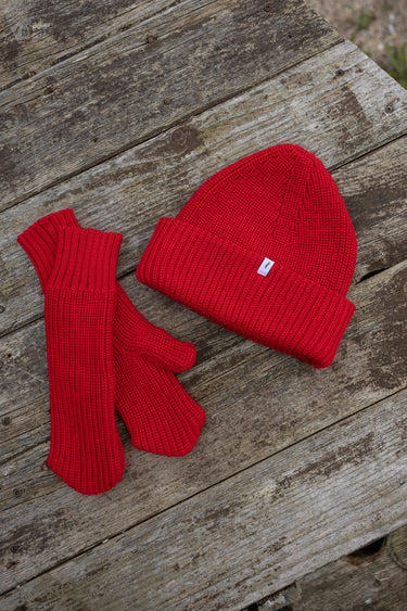 Rotondo 100% Merino Hat Red