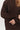 SALANIDA Merino Wool Cable-knit Sweater in Chocolate Brown | NONNA