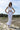 SALANIDA Ribbed Crop Top in White | DONNA