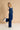 SALANIDA Ribbed Pants in Navy | VERA