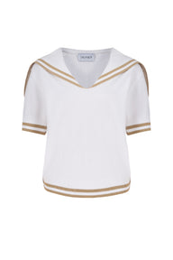 Vento Sailor pluus Valge