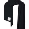 SALANIDA Merino Wool Scarf in Black | VIA