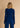 SALANIDA Ribbed Long-sleeve Top in Navy | BRERA